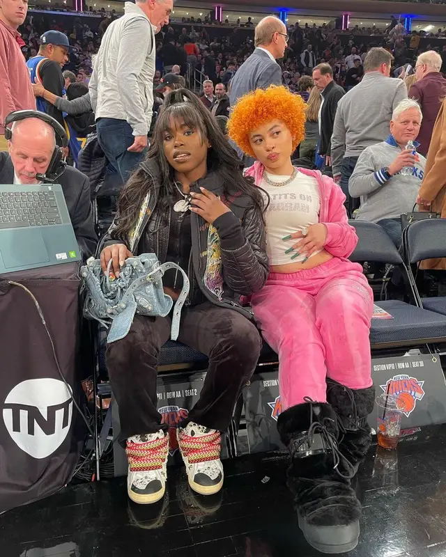 Cleotrapa outfit in Who Decides War, Lanvin, and Balenciaga, 2022