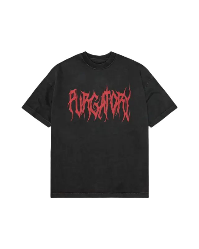 Purgatory LA Logo Black Tee $35