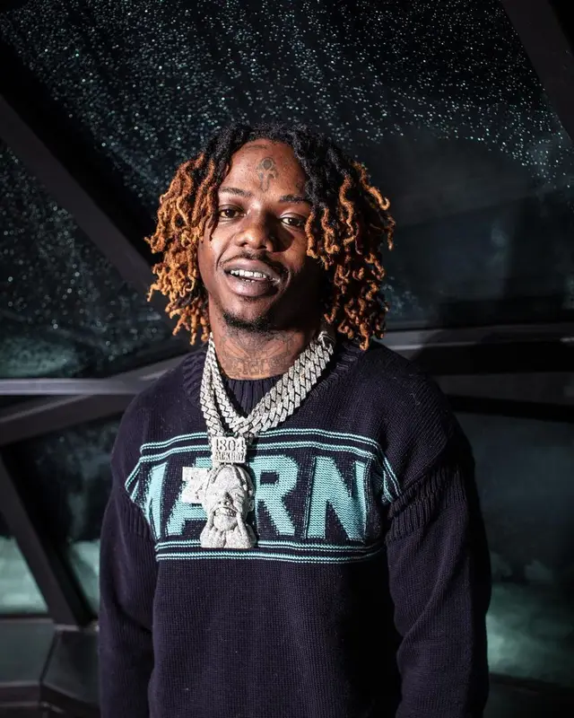 Jackboy outfit in Marni and Amiri, 2022
