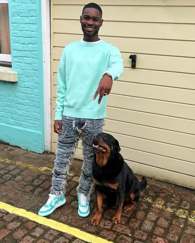 Dave outfit in 1017 Alyx 9SM and Bape, 2022
