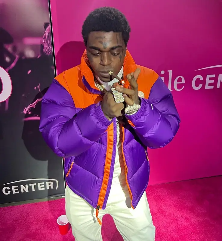 Kodak Black outfit in The North Face and Dolce & Gabbana, 2022