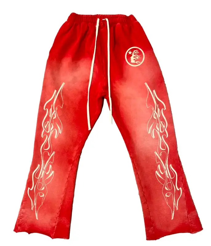 Boho Red Flames, Red Fire Wide-leg Pants, Hippie Pants, Fire Flame Pants,  Flame Leggings, Flame Trousers, Hippie Boho Festival Flames - Etsy
