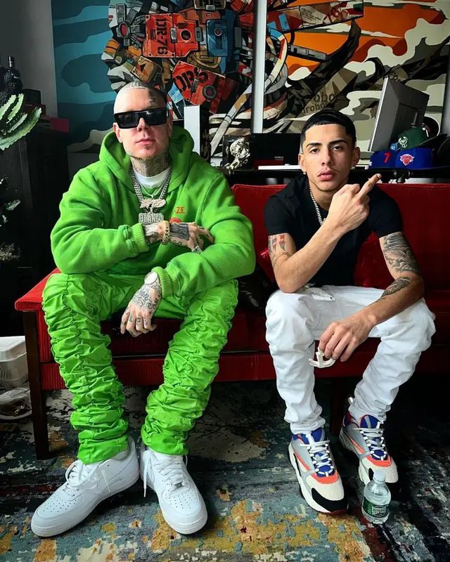 Millyz outfit in Marc Jacques Burton, Celine, and Von Dutch, 2022