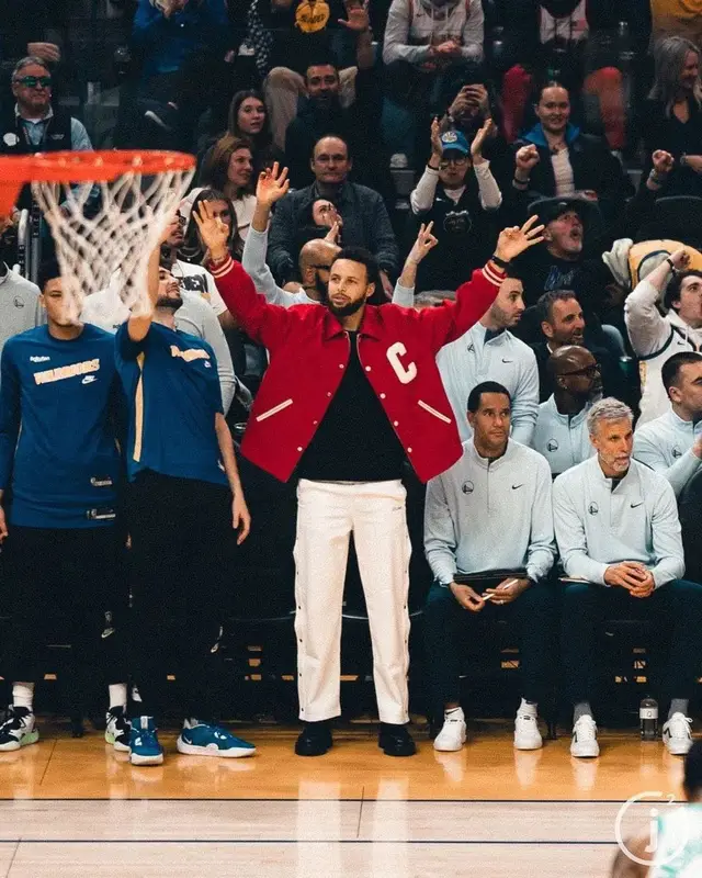 Stephen Curry outfit in Celine, 2022