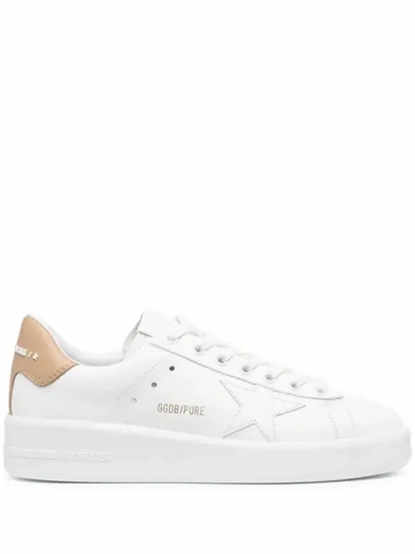 Golden Goose Purestar Leather White Low-top Sneakers $595