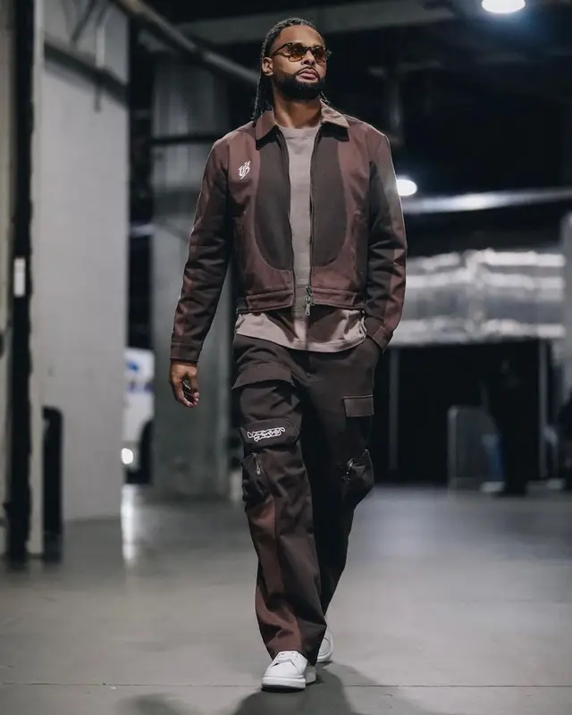 Patty Mills outfit in Unseen Being and Alexander McQueen, 2022