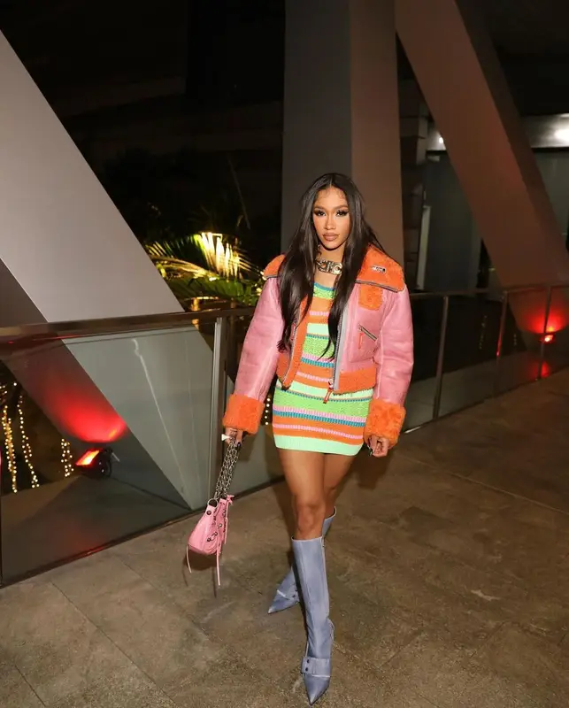 Bia outfit in Diesel, Balenciaga, and AGR Knit, 2022
