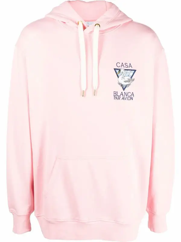 Casablanca Par Avion Pink Hoodie $460