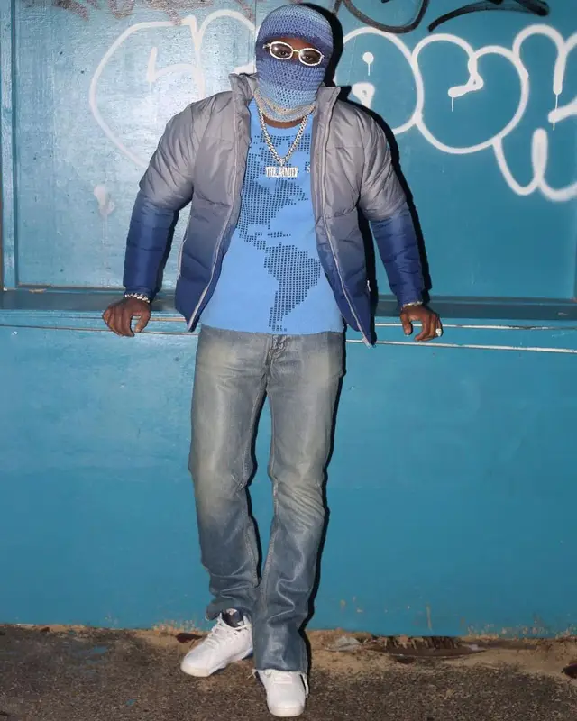 Fabolous outfit in Sinclair, Jordan, and Apple, 2023
