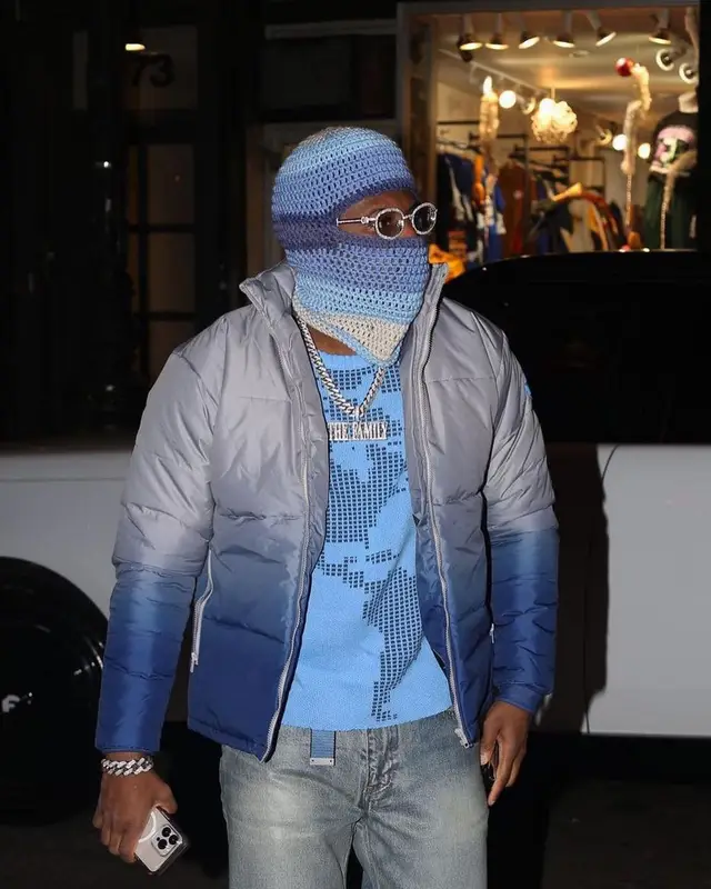 Fabolous outfit in Sinclair, Jordan, and Apple, 2023
