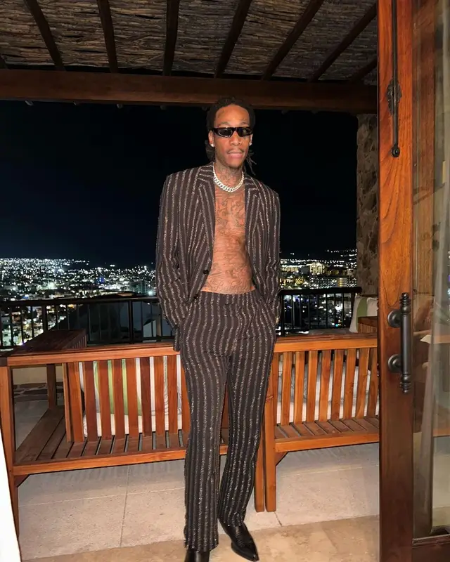 Wiz Khalifa outfit in Celine, 2023