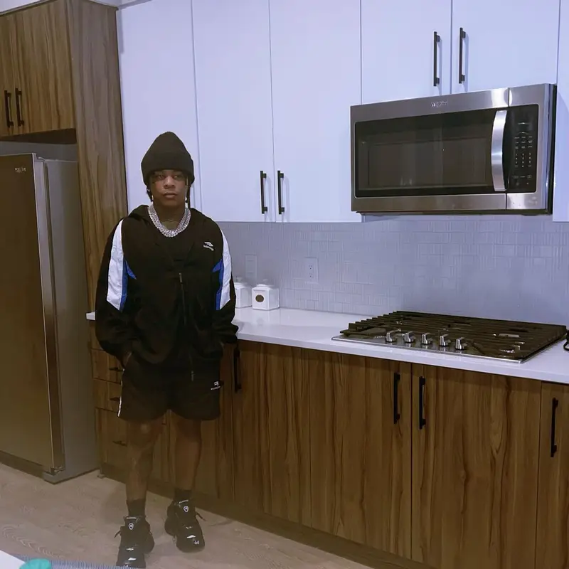 Rylo Rodriguez outfit in Balenciaga, 2023