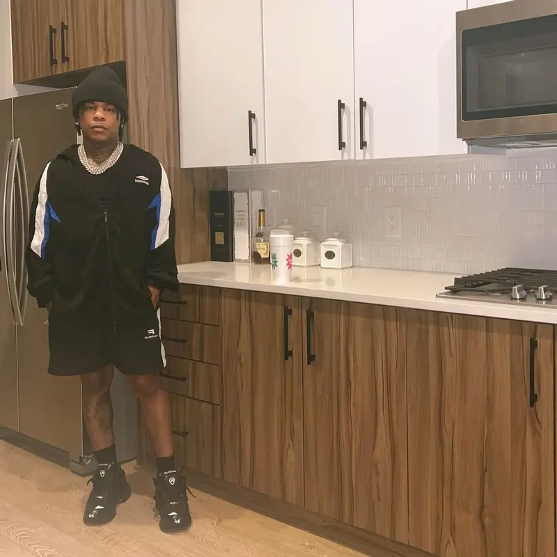 Rylo Rodriguez outfit in Balenciaga, 2023