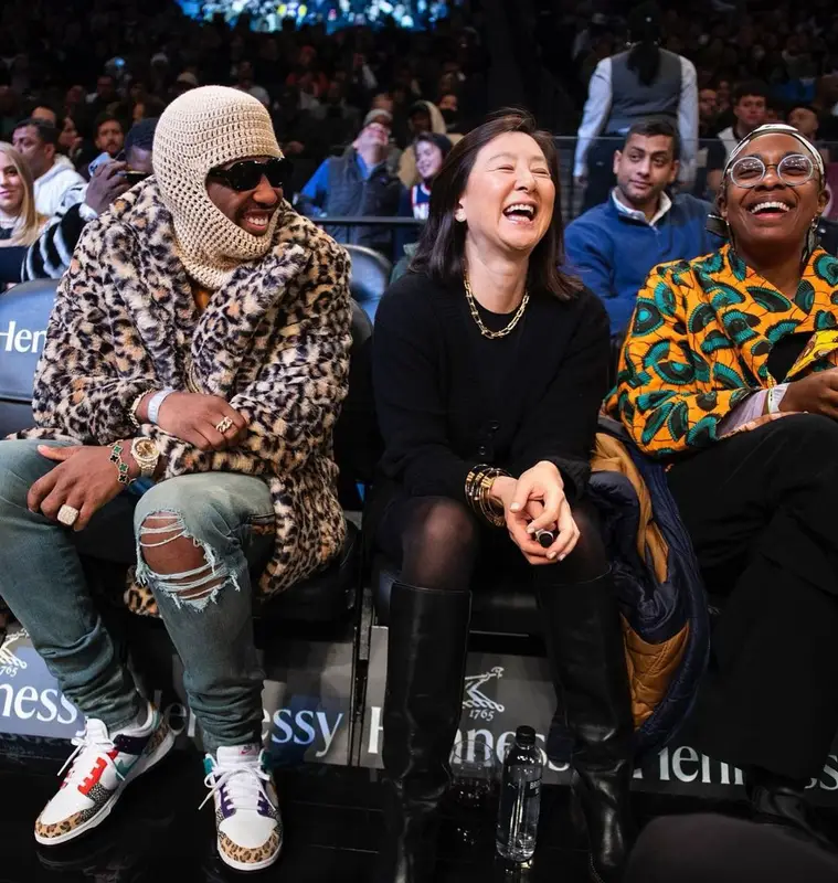 Fabolous outfit in Kith, Amiri, and Vintage Frames, 2023