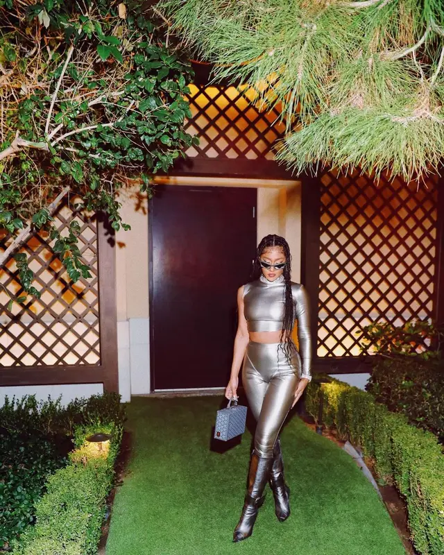 Bia outfit in Bois Camp, Goyard, and Balenciaga, 2023