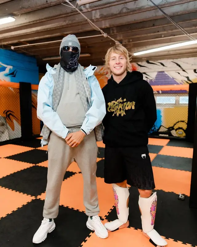Meekz outfit in Nike, Louis Vuitton, and Nocta, 2022