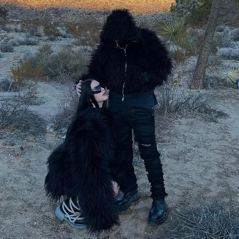 Yeat outfit in Myles Jaden, Rick Owens, and Chrome Hearts, 2023