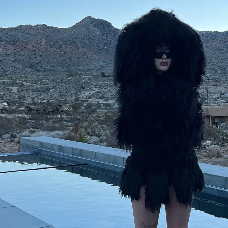 Symone Ryley outfit in Myles Jaden and Rick Owens, 2023