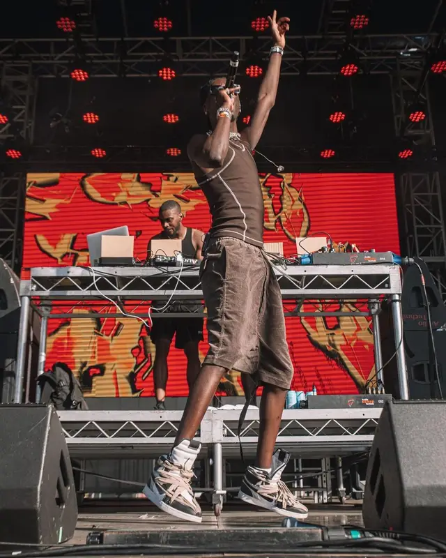 Jnr Choi outfit in Rick Owens, Vogalstand, and Prada, 2023