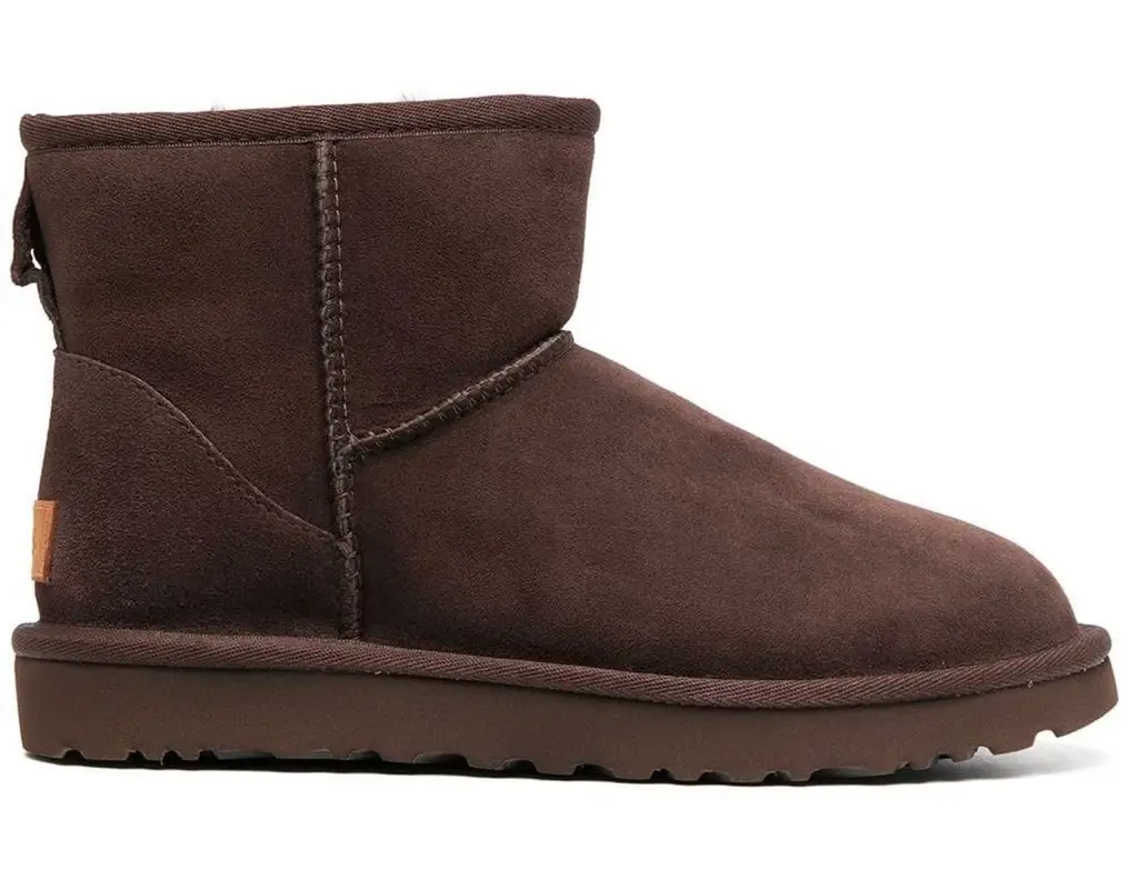 Ugg Classic Mini Ii Brown Ankle Boots $159