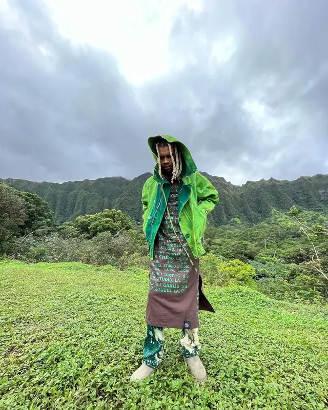 Yung Kayo outfit in S.R. Studio. La. Ca. and Ugg, 2023