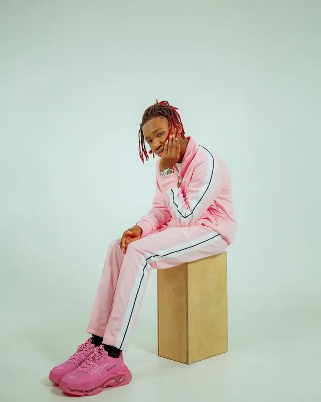 YNW BSlime outfit in Palm Angels and Balenciaga, 2022