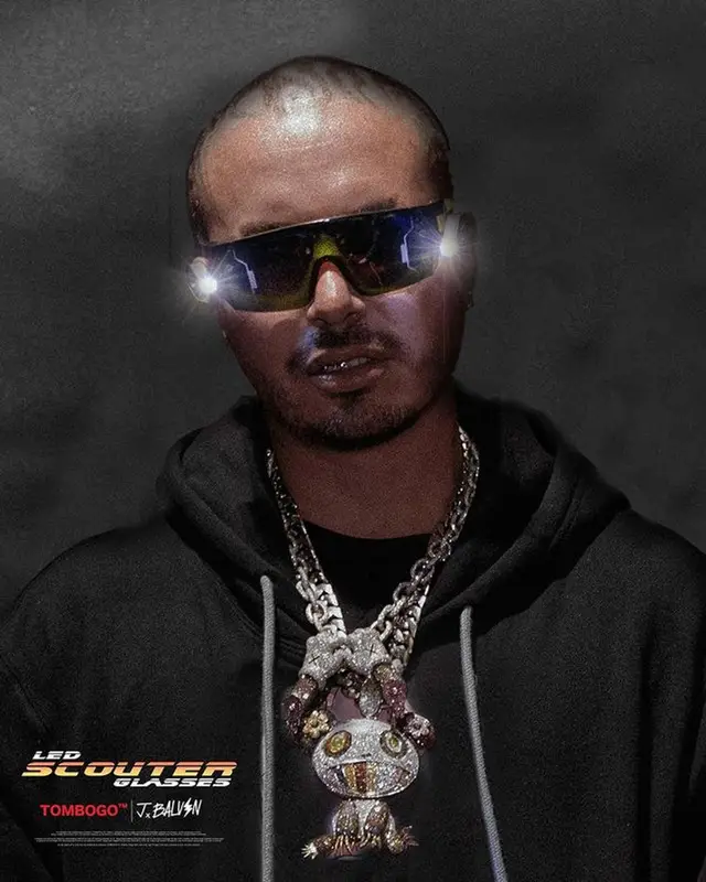 J Balvin outfit in J Balvin Merch and Tombogo, 2021