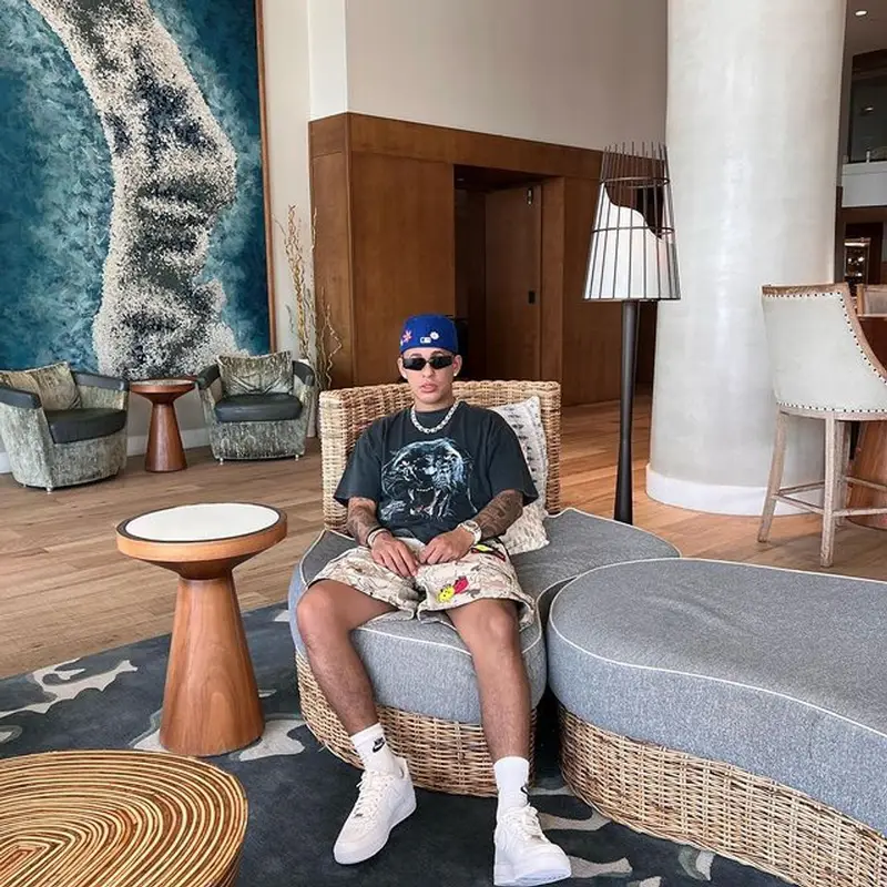 Rvssian outfit in Represent, Prada, and Nike, 2023