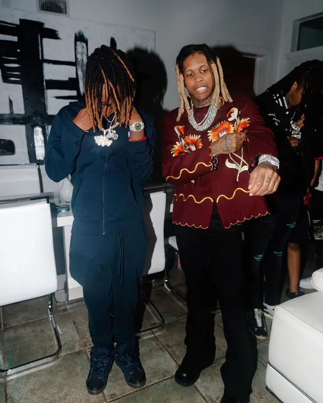 YNW BSlime outfit in Polo Ralph Lauren and Lanvin, 2023