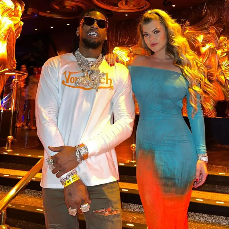 CJ So Cool outfit in Amiri and Louis Vuitton, 2023