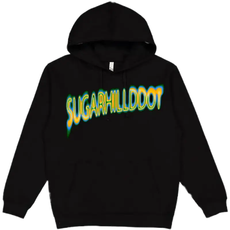 SugarHill Ddot Merch “Heavy” Merch Black Hoodie $60
