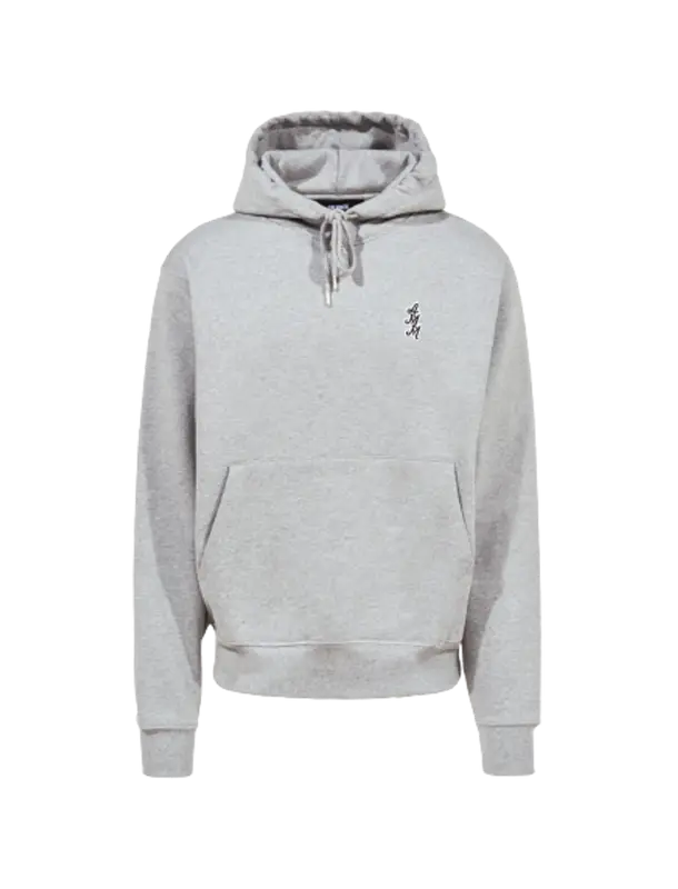 A Ma Maniere Cursive Grey Hoodie $260