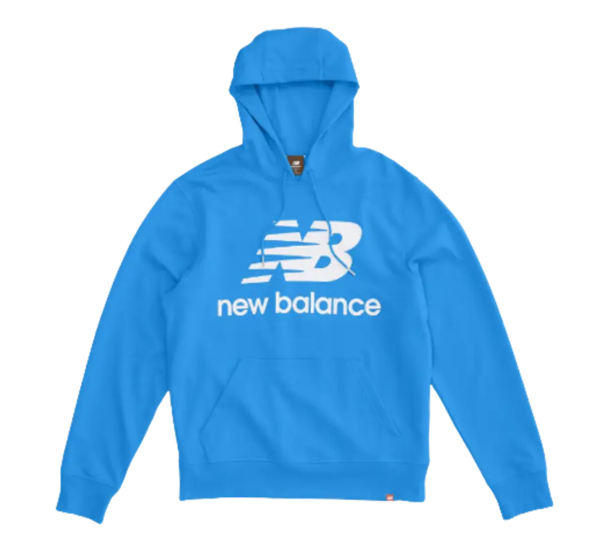 New Balance Essentials Serene Blue Pullover Hoodie $60