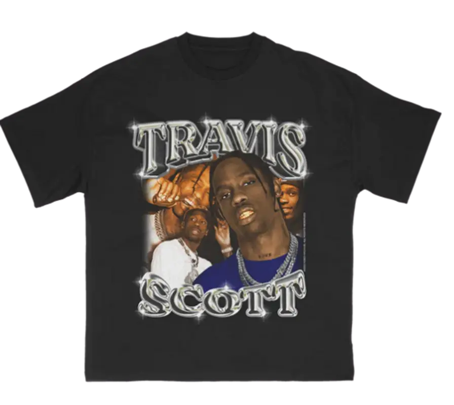 Aged Camiseta Travis Scott T-Shirt $44