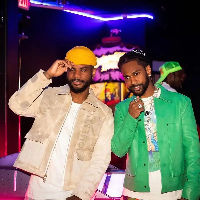 Bryson Tiller outfit in Samuel Zelig, 2021
