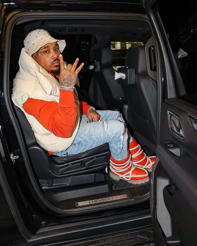 Doe Boy outfit in Rick Owens, Rta, and Kapital, 2023