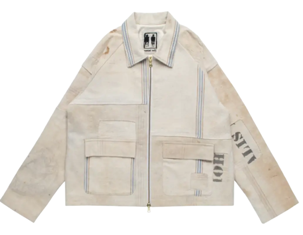 Samuel Zelig Grain Sacks Work Jacket $1700