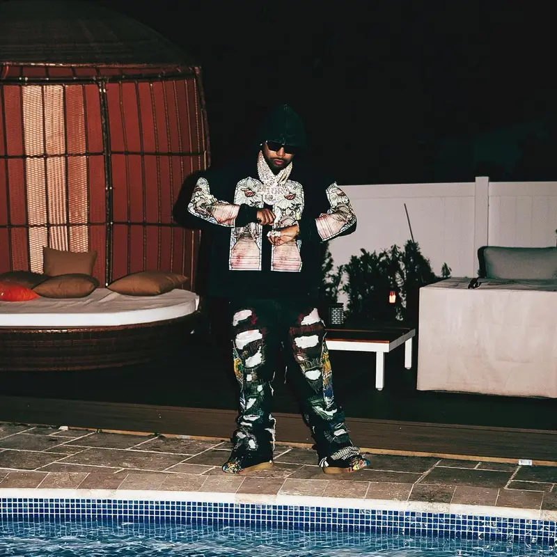 Icewear Vezzo outfit in Who Decides War, Lanvin, and Gallery Dept., 2023