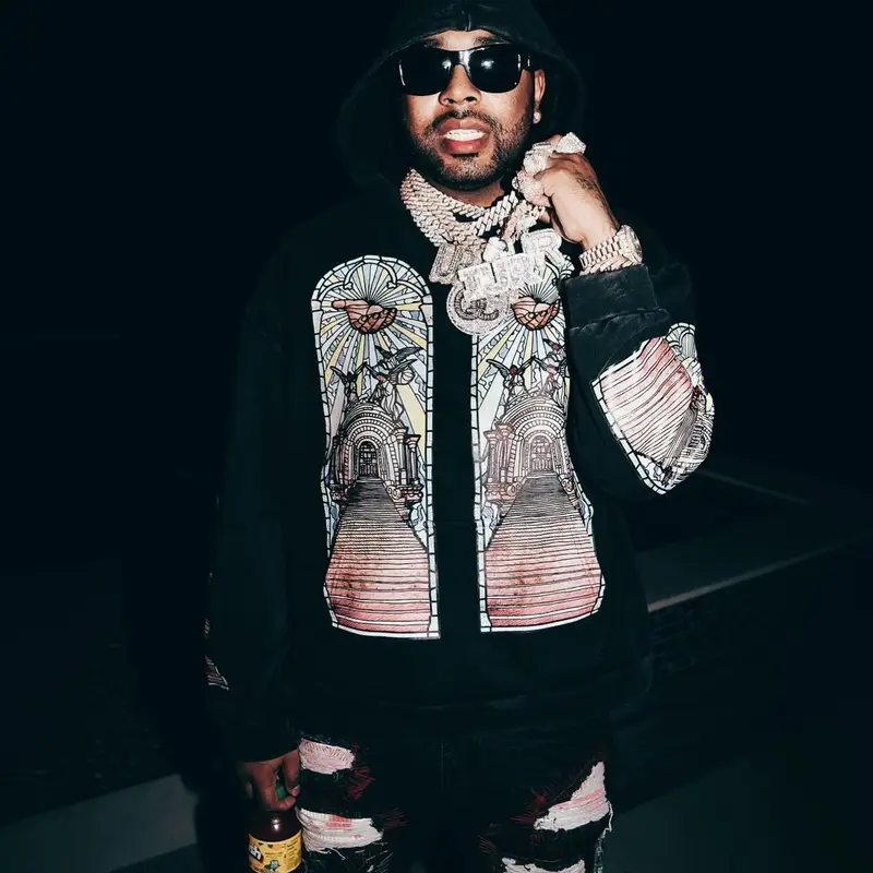 Icewear Vezzo outfit in Who Decides War, Lanvin, and Gallery Dept., 2023