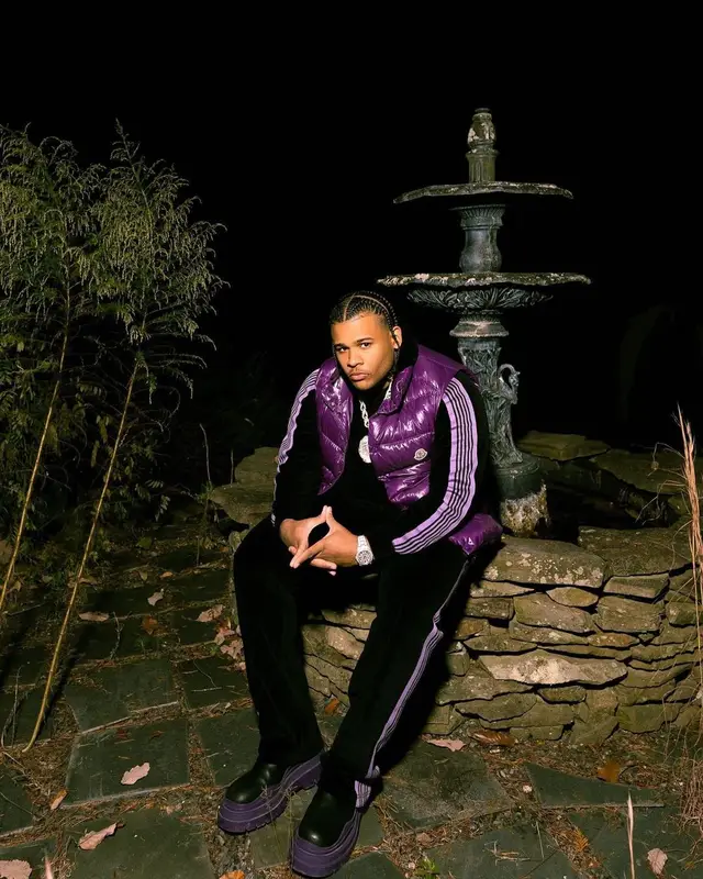 Fanum outfit in Moncler, Needles, and C.P. Company, 2022