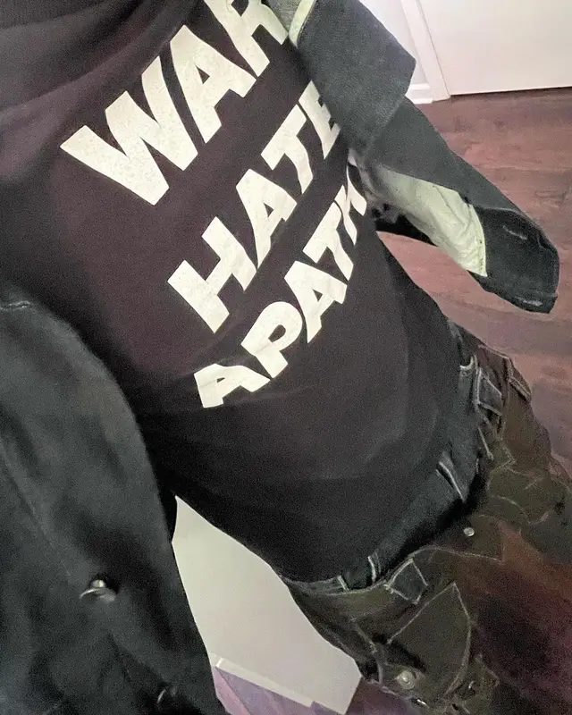Rollin Thrax outfit in Rick Owens, Number (N)ine, and Maison Margiela, 2022