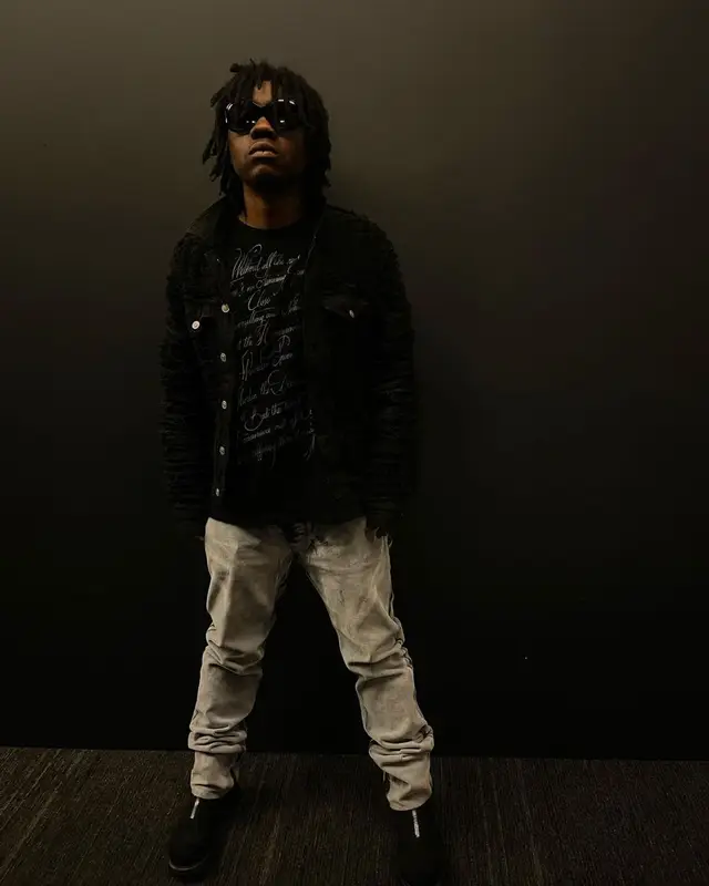 Rollin Thrax outfit in Rick Owens and Junya Watanabe, 2022