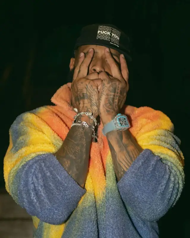 Odell Beckham Jr outfit in Cactus Plant Flea Market, Denim Tears, and Human Made, 2023