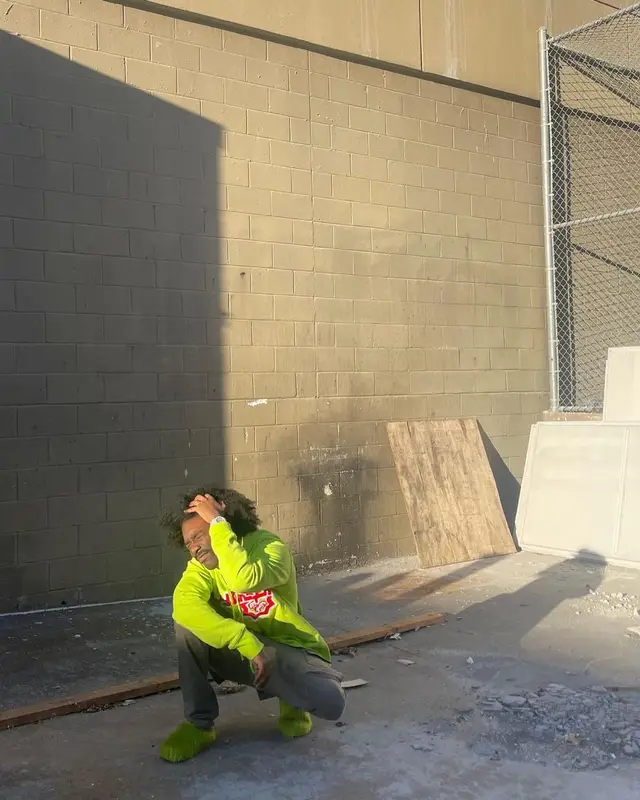 Bruce Ray outfit in Murd333r.Fm, Rick Owens, and Marni, 2022