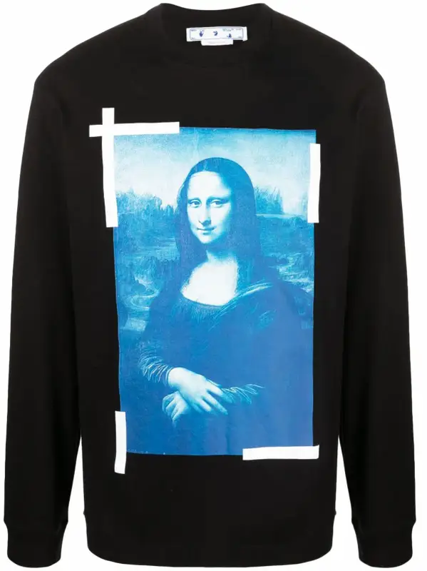 Off-White Monalisa Skate Long Sleeve T-shirt In Nero $465