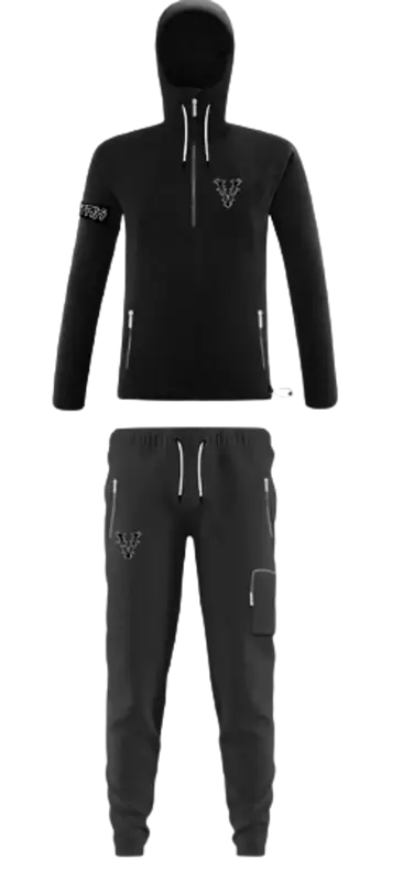 Vrunk Survetement Polaire Black Suit $172