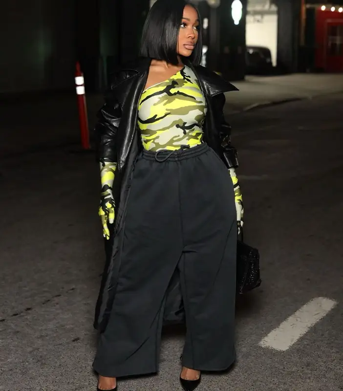 Jayda Wayda outfit in Vetements, Balenciaga, and Hermes, 2023