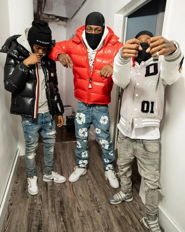 Kyle Richh outfit in Moncler, Dior, and Nike, 2022