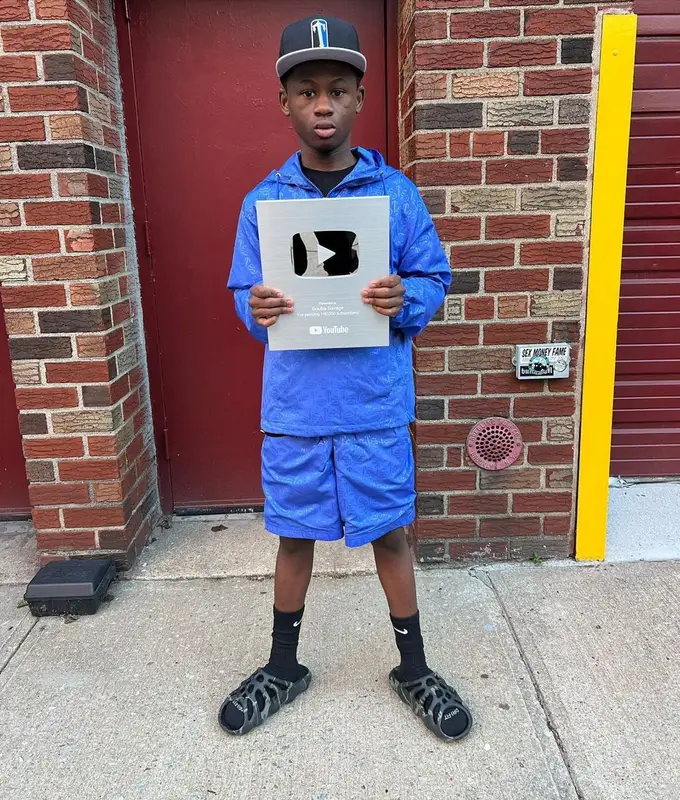 Bouba Savage outfit in Trapstar, Nike, and Imran Potato, 2022