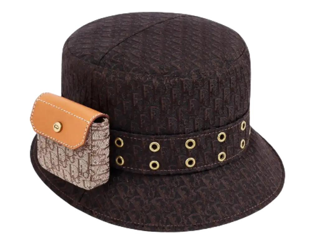 Dior Diorissimo Print Bucket Trotter Hat $1495